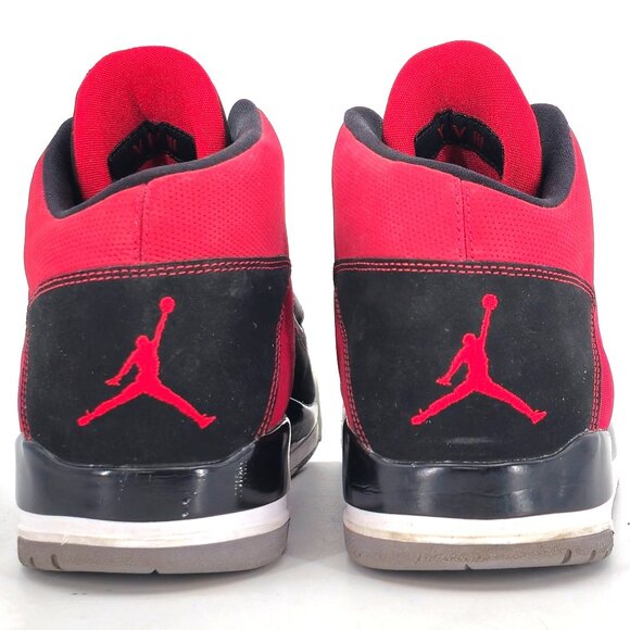 Nike Air Jordan Flightclub 602661-601 Red Black 10.5 Athletic High-Top Sneakers - Picture 5 of 15